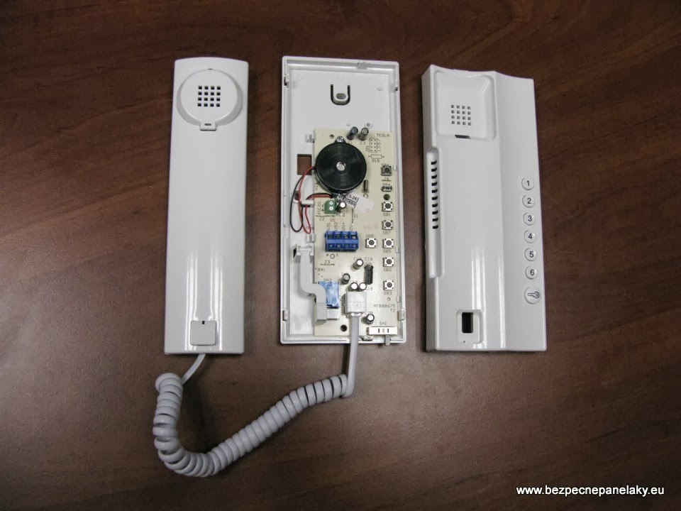 Domáci telefón ELEGANT s reguláciou hlasitosti