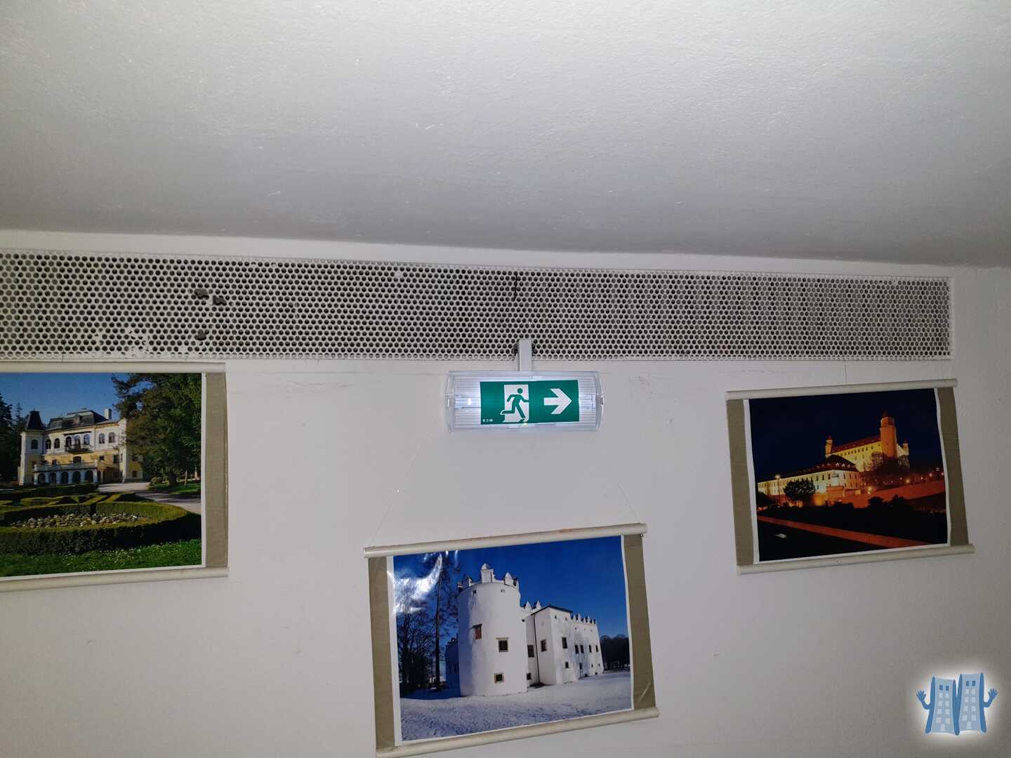 núdzové osvetlenie medziposchodia